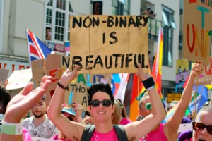 Gender Non binary beautiful