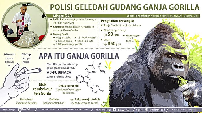 Ganja atau Tembakau Gorila
