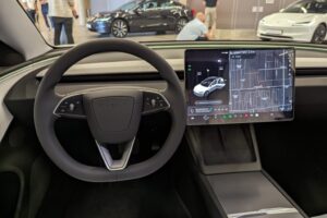 Interior Tesla Model 3 Highland