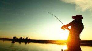 Memancing Pada Sore Hari