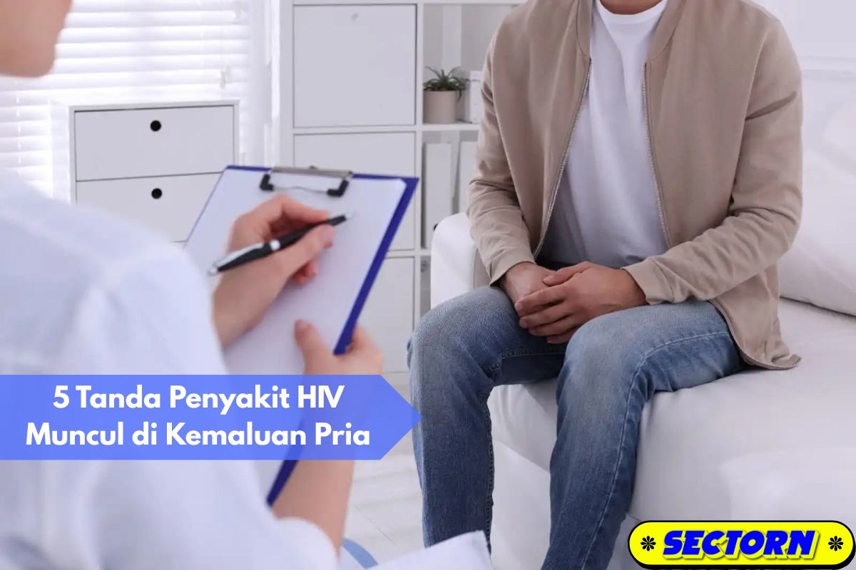 5 Tanda Penyakit HIV Muncul di Kemaluan Pria